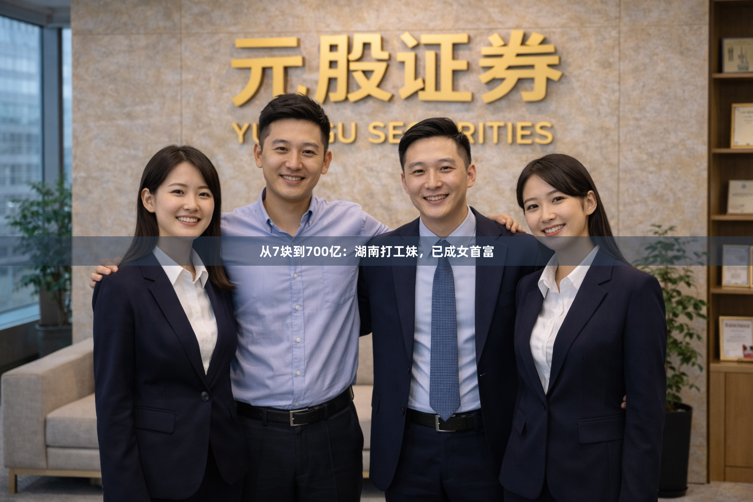 从7块到700亿：湖南打工妹，已成女首富