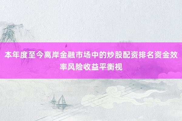 本年度至今离岸金融市场中的炒股配资排名资金效率风险收益平衡视
